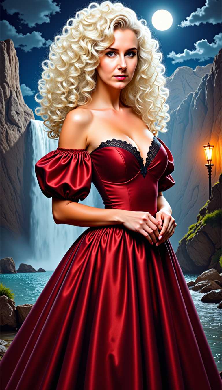 **Enchantress of the Moonlit Falls**