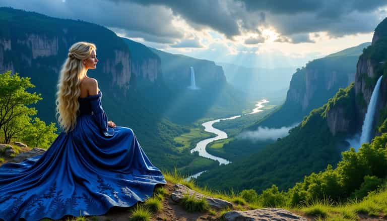 Serenity Over the Valley