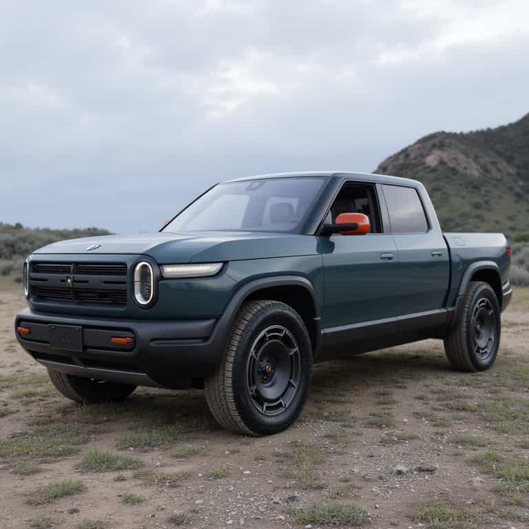 Rugged Elegance: The Modern Pickup in Nature