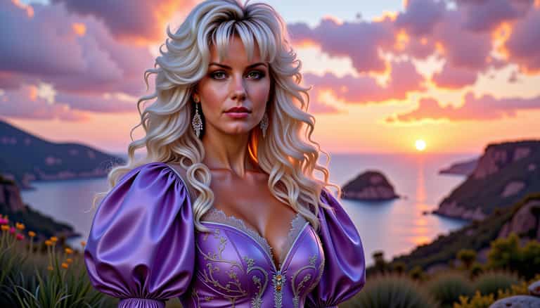 Sunset Serenade: A Regal Encounter