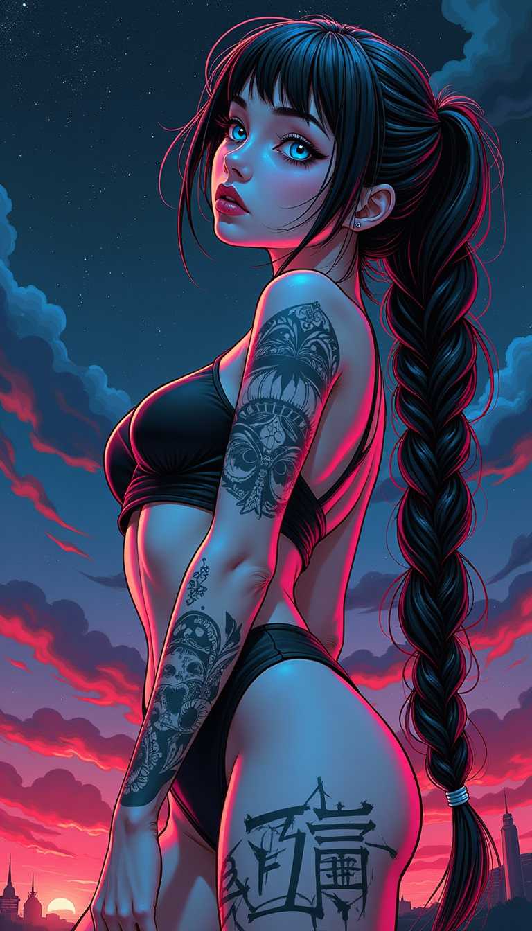 Sunset Siren: The Tattooed Enigma
