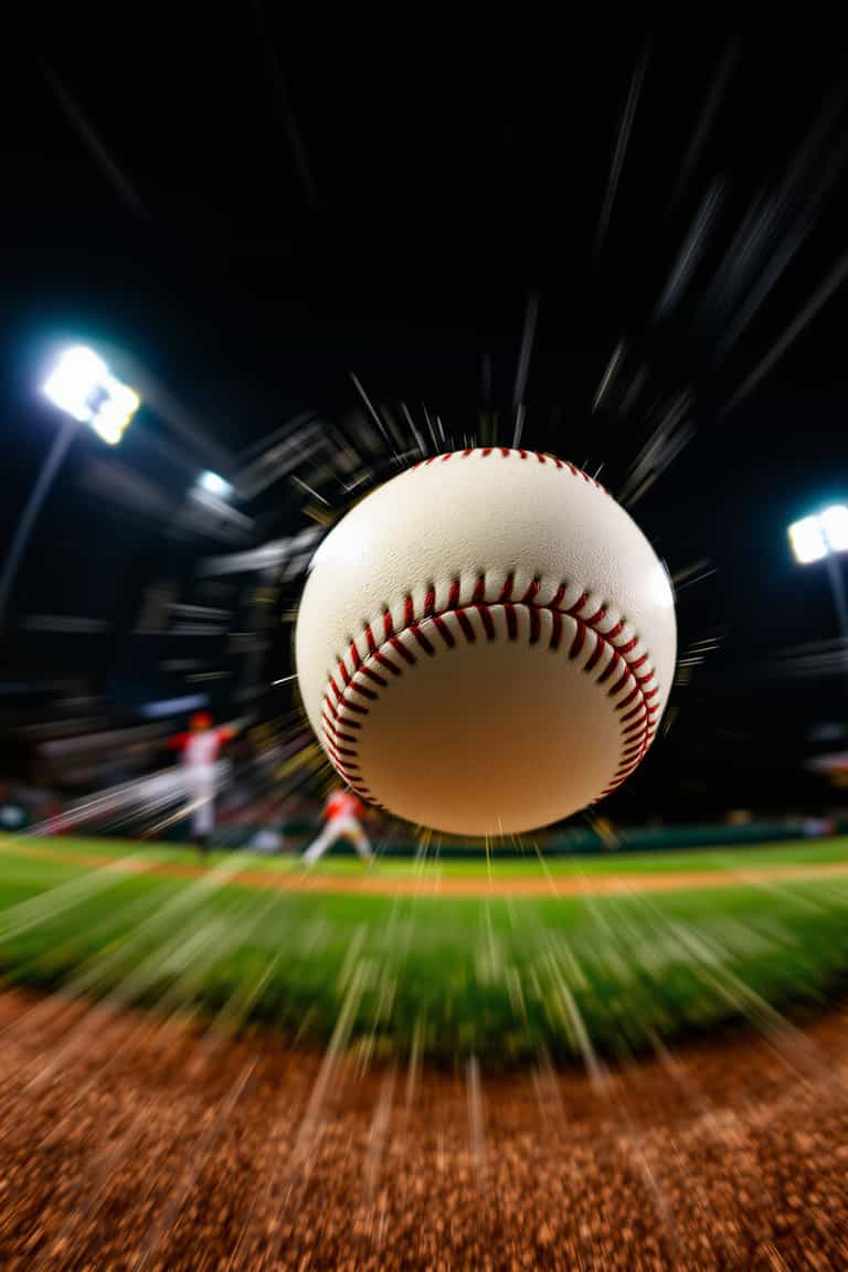 Speed of the Game: A Baseball in Motion