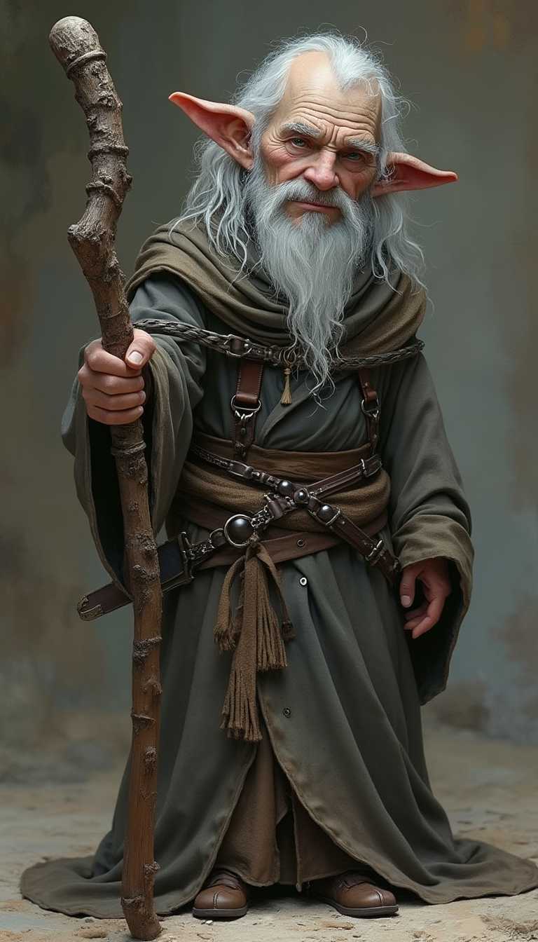 **The Wise Elf Wizard**
