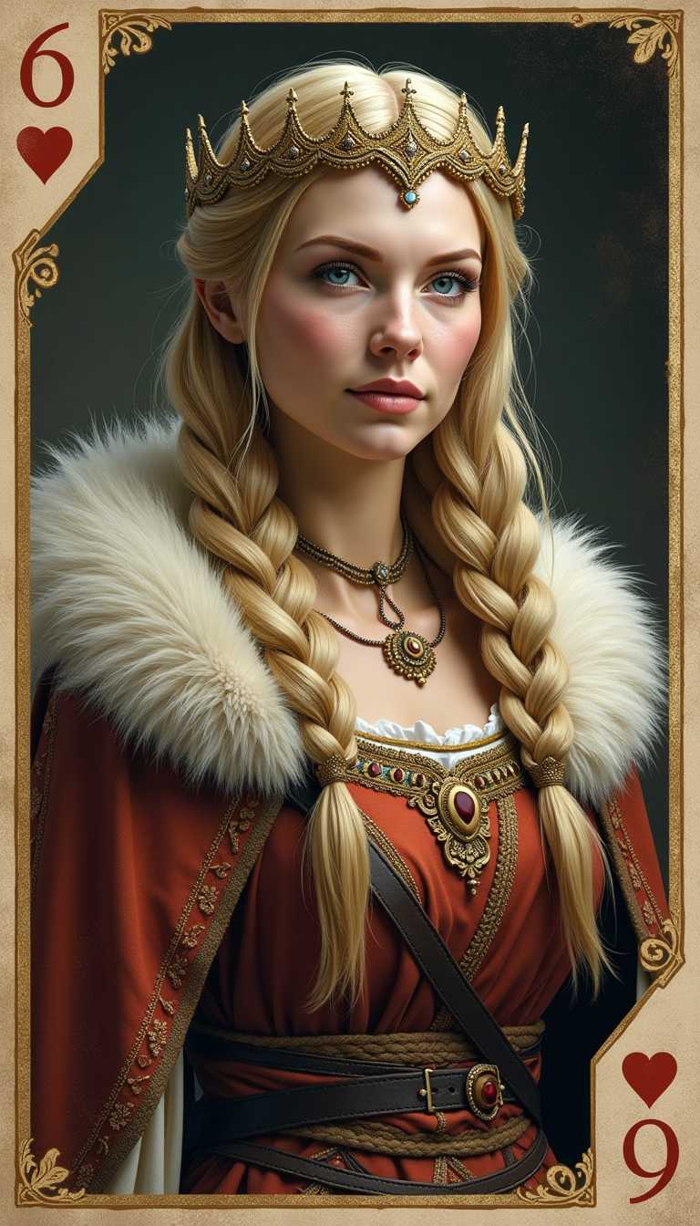 **The Regal Queen of Hearts**