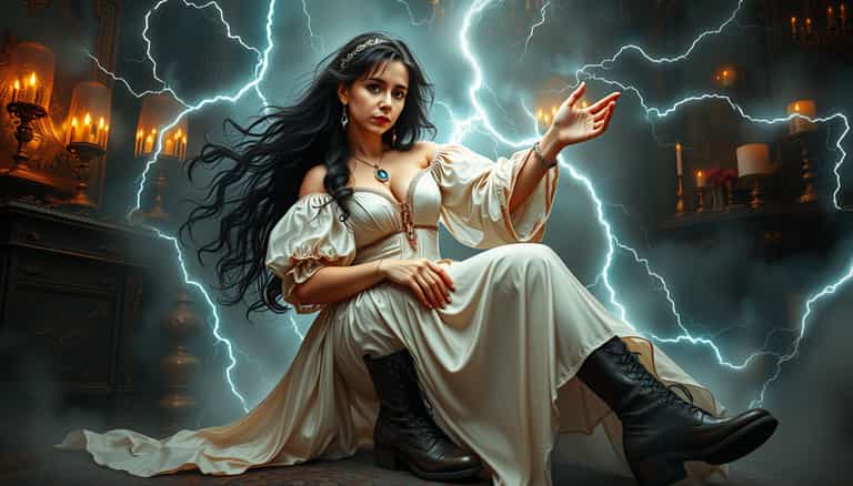 **The Sorceress of the Storm**