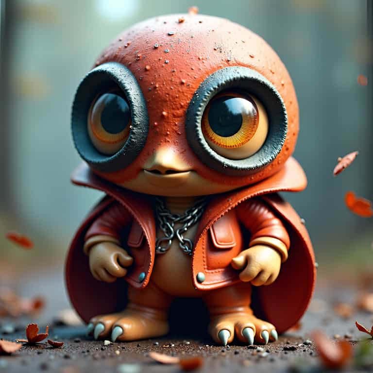 Autumnal Encounter: The Whimsical Creature