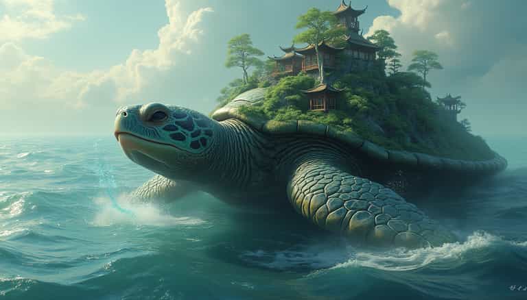 Temple of the Giant Turtle