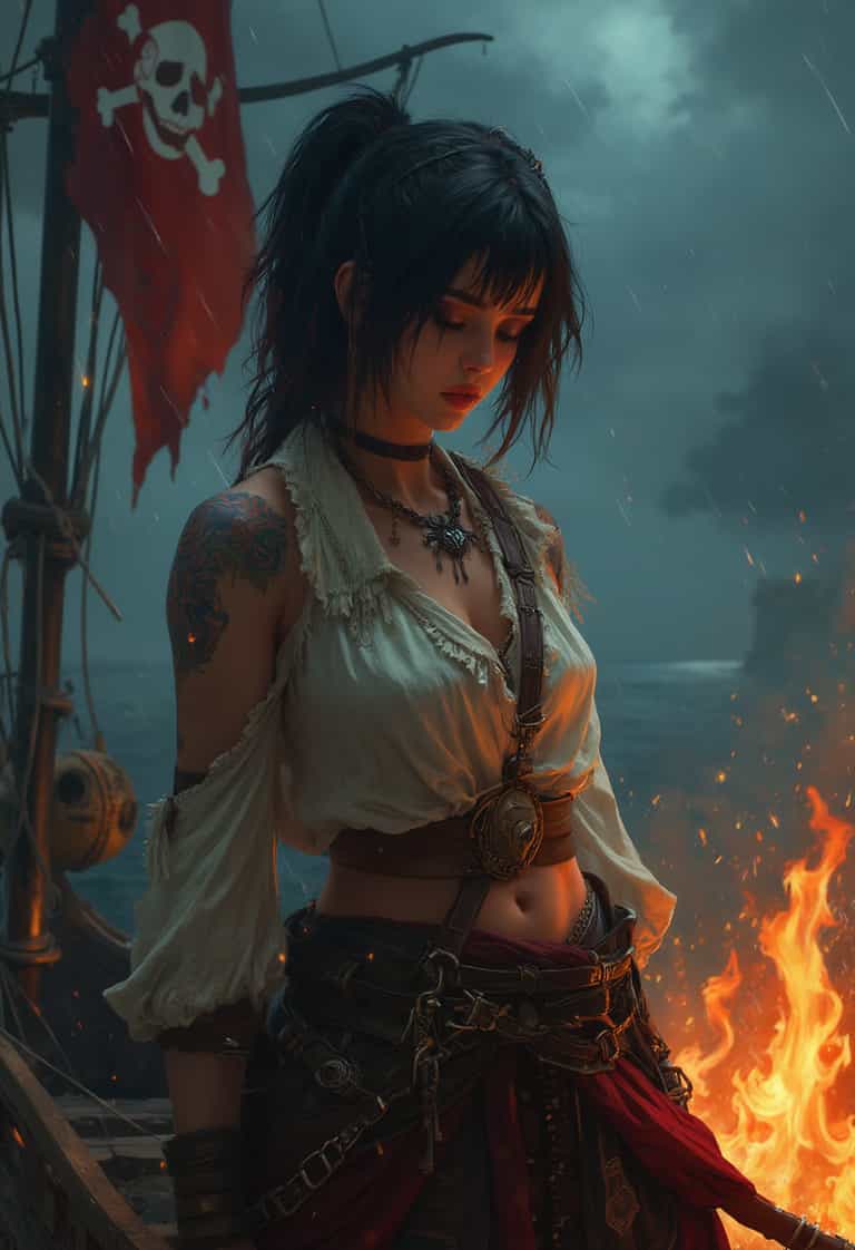 **Pirate in the Storm**