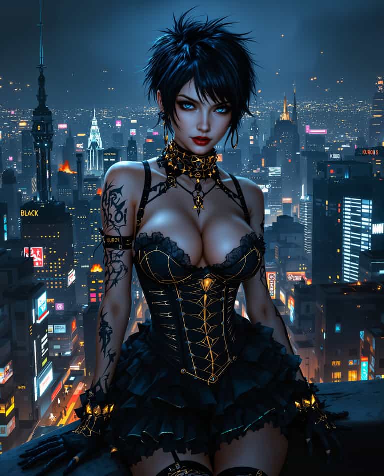 Cyberpunk Enchantress