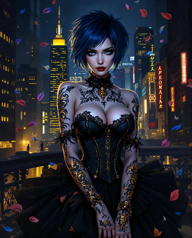 Neon Enchantress in Urban Fantasy