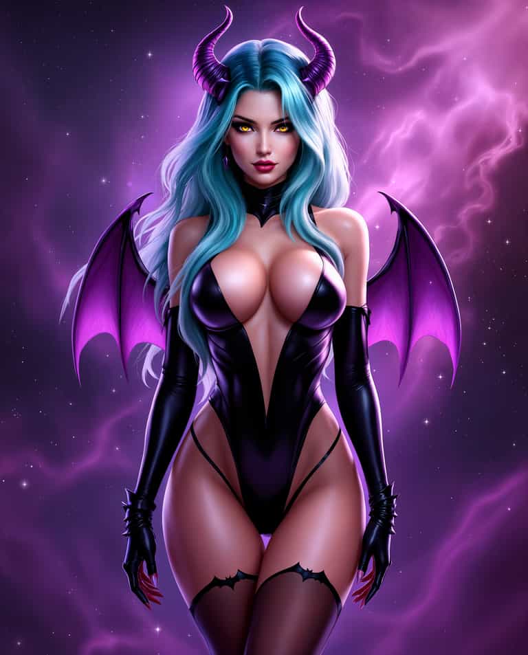 Seductive Demoness of the Cosmos