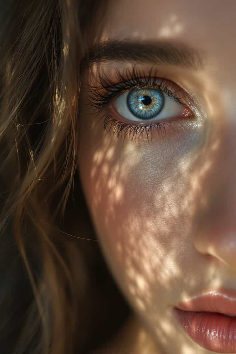 Dappled Sunlight Portrait