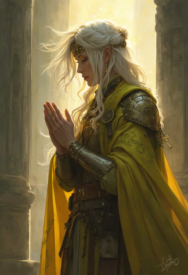 **The Prayer of the Golden Knight**