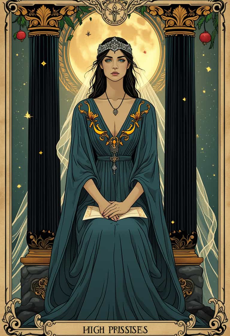 The High Priestess: Guardian of Wisdom