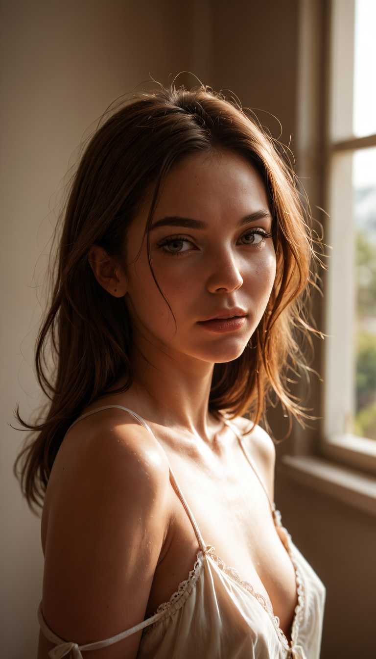 Contemplative Morning Light