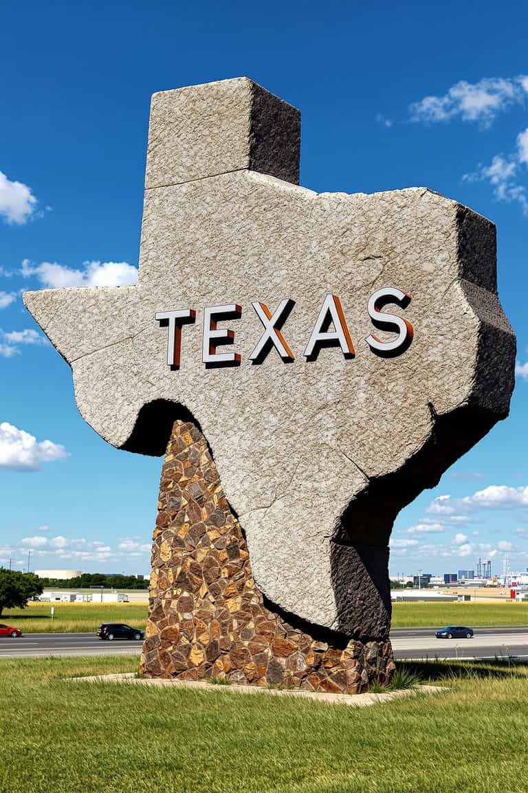 Texas State Landmark Sculpture