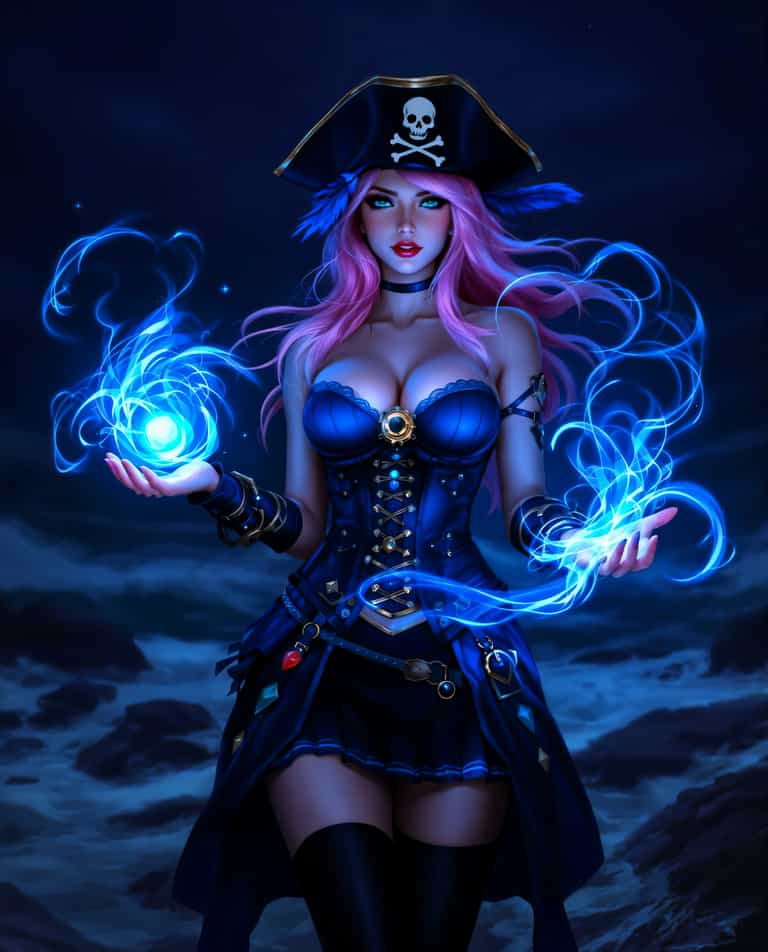 **Mystical Pirate Enchantress**