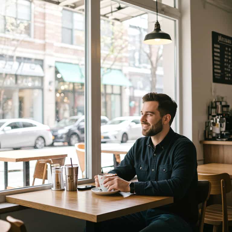 Morning Coffee in the City
