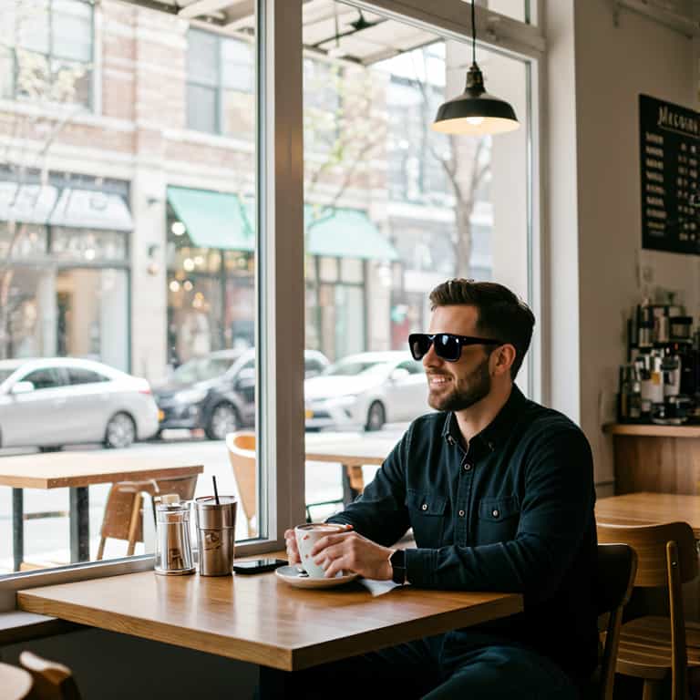 Café Serenity: Enjoying a Moment of Peace