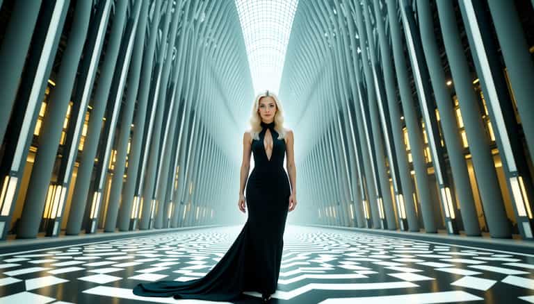 Modern Elegance in Architectural Symmetry