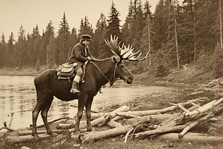 Riding the Moose: A Vintage Journey