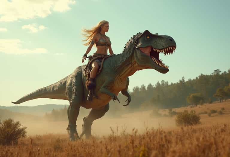 **Warrior of the Prehistoric Plains**