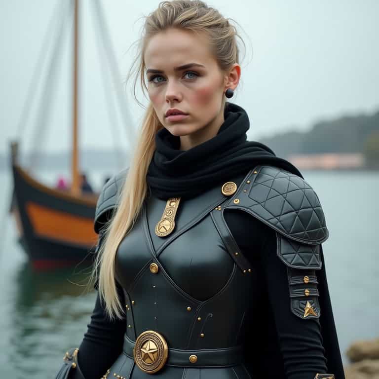 Warrior by the Shore