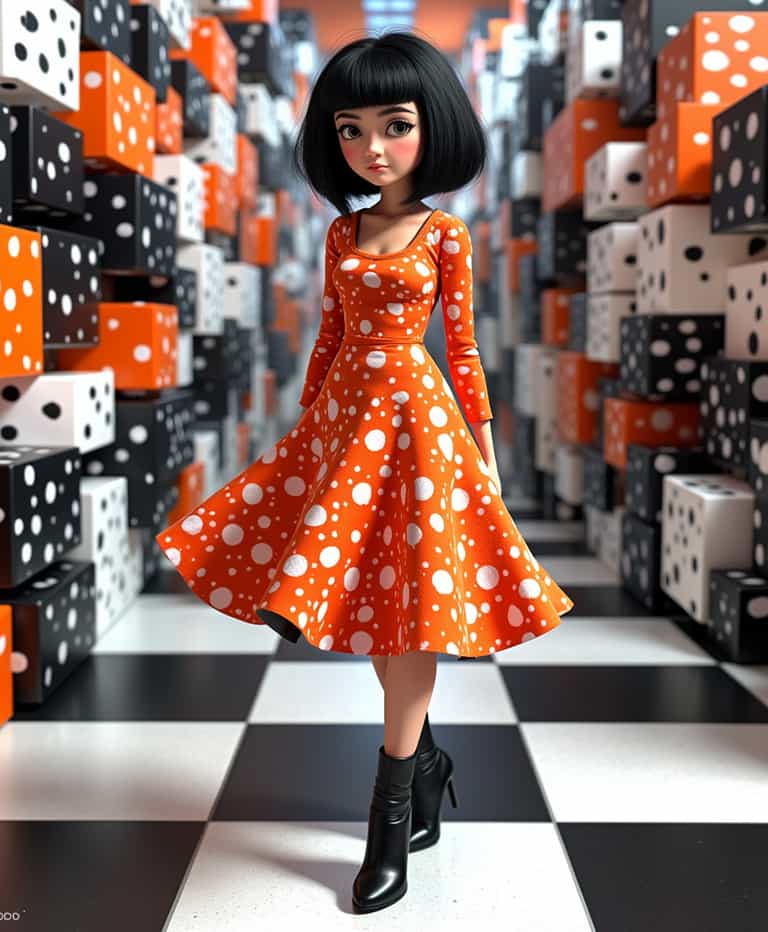 AI-generated image: This image is a striking example of surrealism, a style that blurs the lines between reality and fan