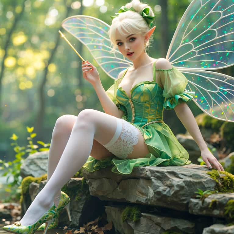 Ethereal Fairy in Verdant Glade