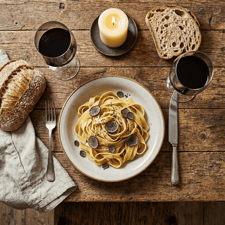 Candlelit Truffle Pasta Supper