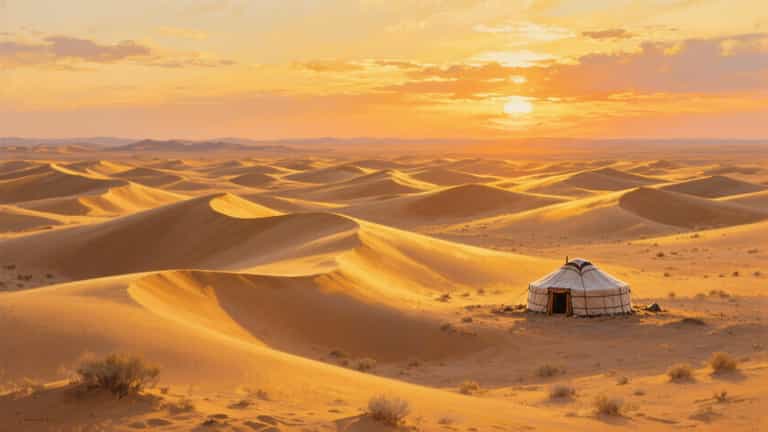 Yurt in Golden Dunes