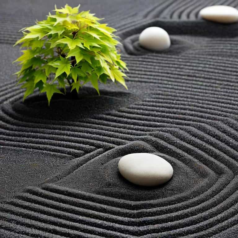 Raked Sand Zen Sanctuary