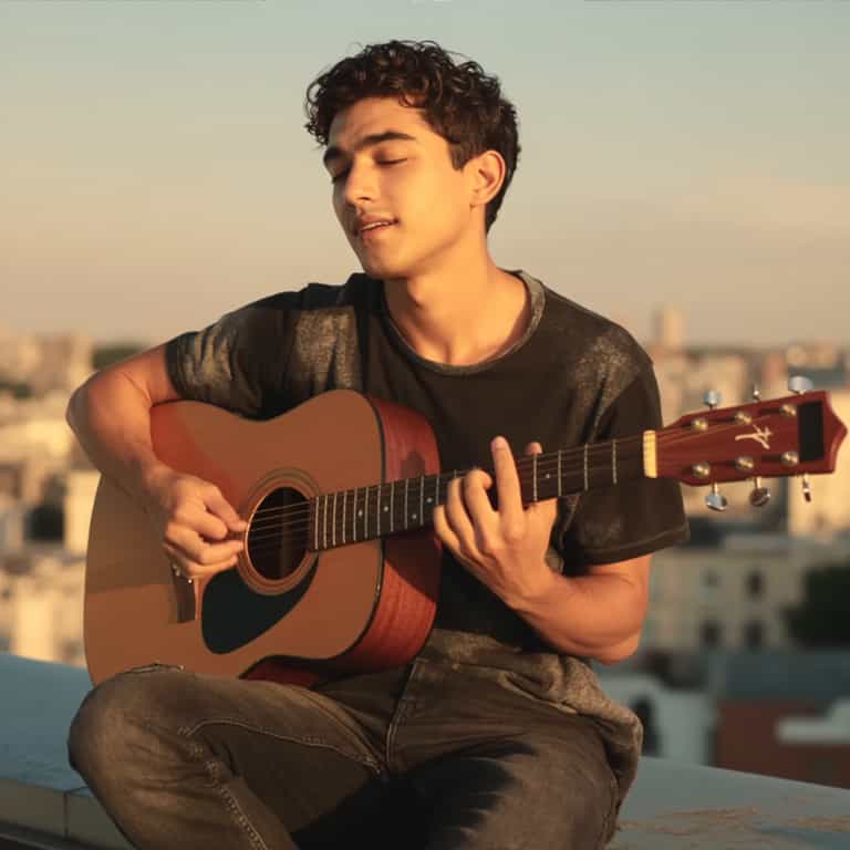 Rooftop Serenade at Golden Hour