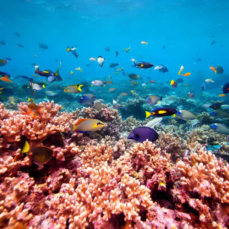 Vibrant Coral Reef Fish Symphony
