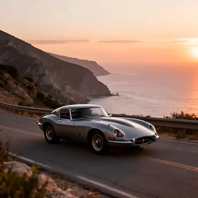 Jaguar on Sunset Cliffs