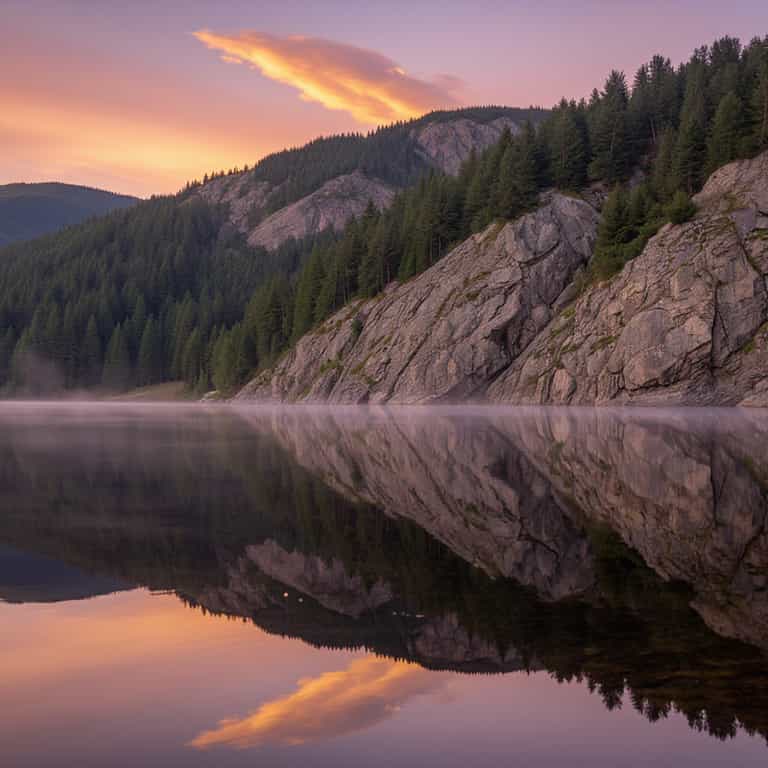 Dawn's Mirror in Mountain Wilderness