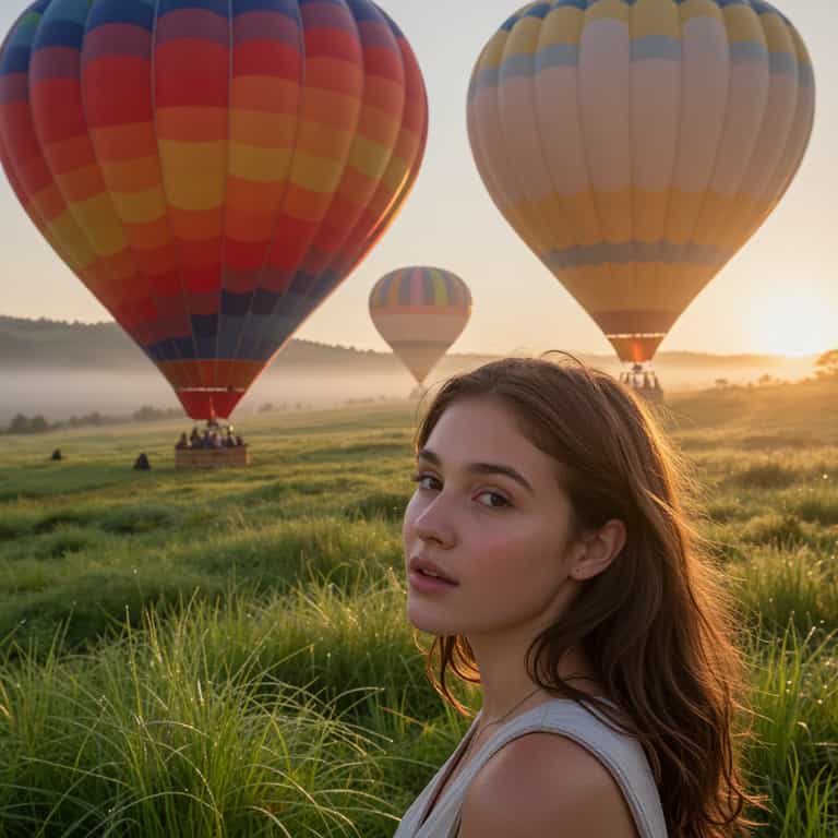 Dawn Balloons and Quiet Reverie