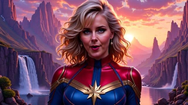 Amazing oil upper portrait of comic character  Dejah Thoris,  beautiful face and aura, stunning hero dress, looking at you, perfect centered, amazing sharp view to a exotic planet landscape of planetside with rocks and waterfalls and a alien cityscape as background, twilight mood, ultra realistic detail, choker style colar, detailed face, magic fantasy, wow effect, sticker, 2d cute, fantasy, dreamy, by Tim Burton, professional, sleek, modern, minimalist, graphic, line art,