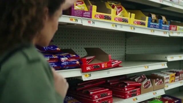 a thrilling story about a woman searching for chocolate covered cherries.