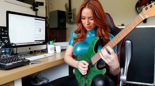 image hands match the videos movements..