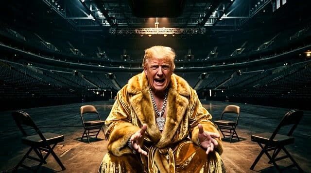 Donald Trump says "With over 60 AI Image and AI Video tools, Pixel Dojo is the only subscription you need"