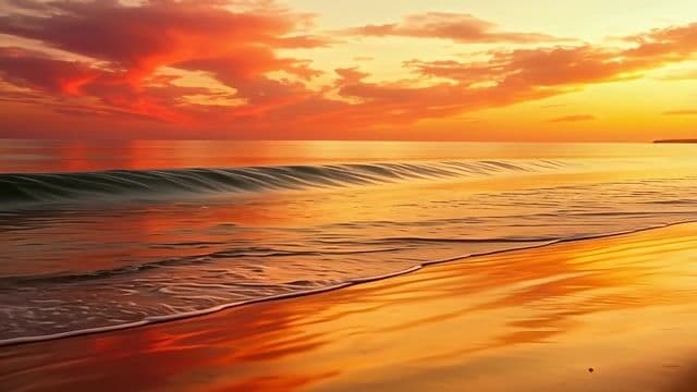 make it golden hour with soft warm light
