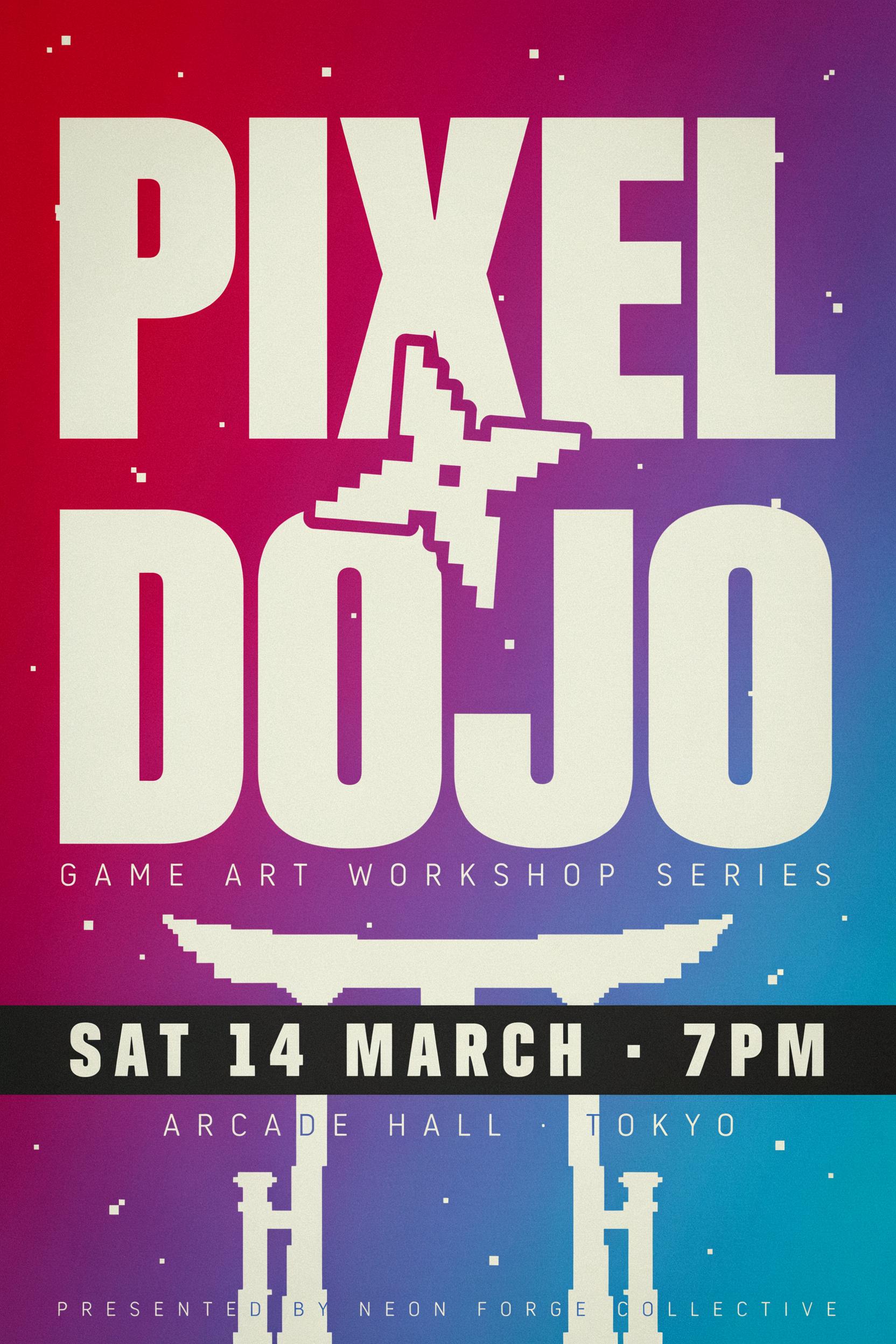 Example: a bold modern poster with crisp perfectly legible typography that reads PIXEL DO