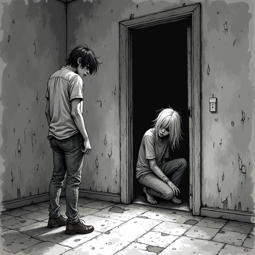 Create Stunning Ink Drawings with PixelDojo's AI Tools example