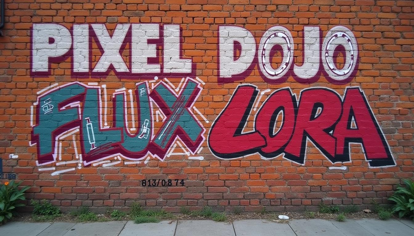 Train Custom AI Models with PixelDojo's LoRA Generator example