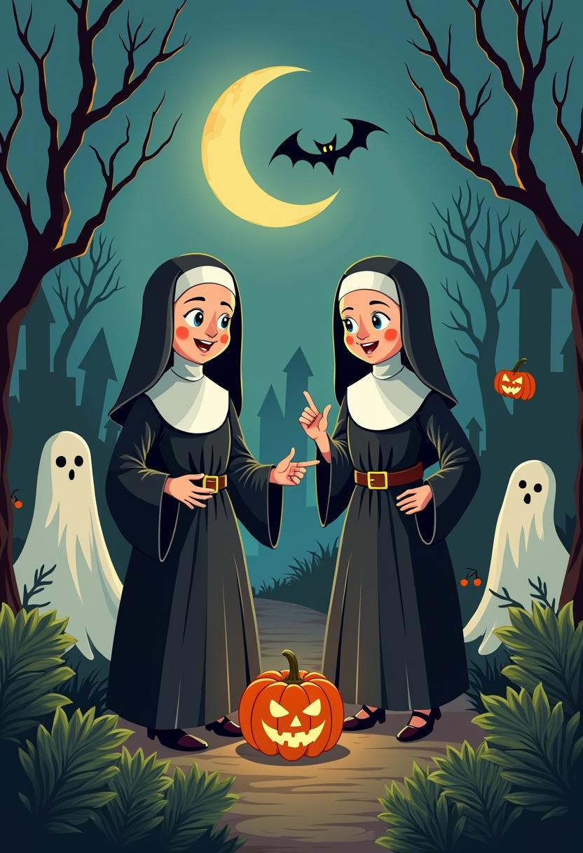 Halloween (1978) AI Art: Spooky Retro Horror Vibes example