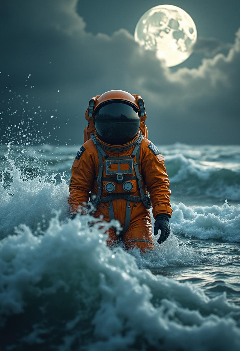 Create Stunning 'Krea Dev Lovers Embracing Moon' Videos with PixelDojo example