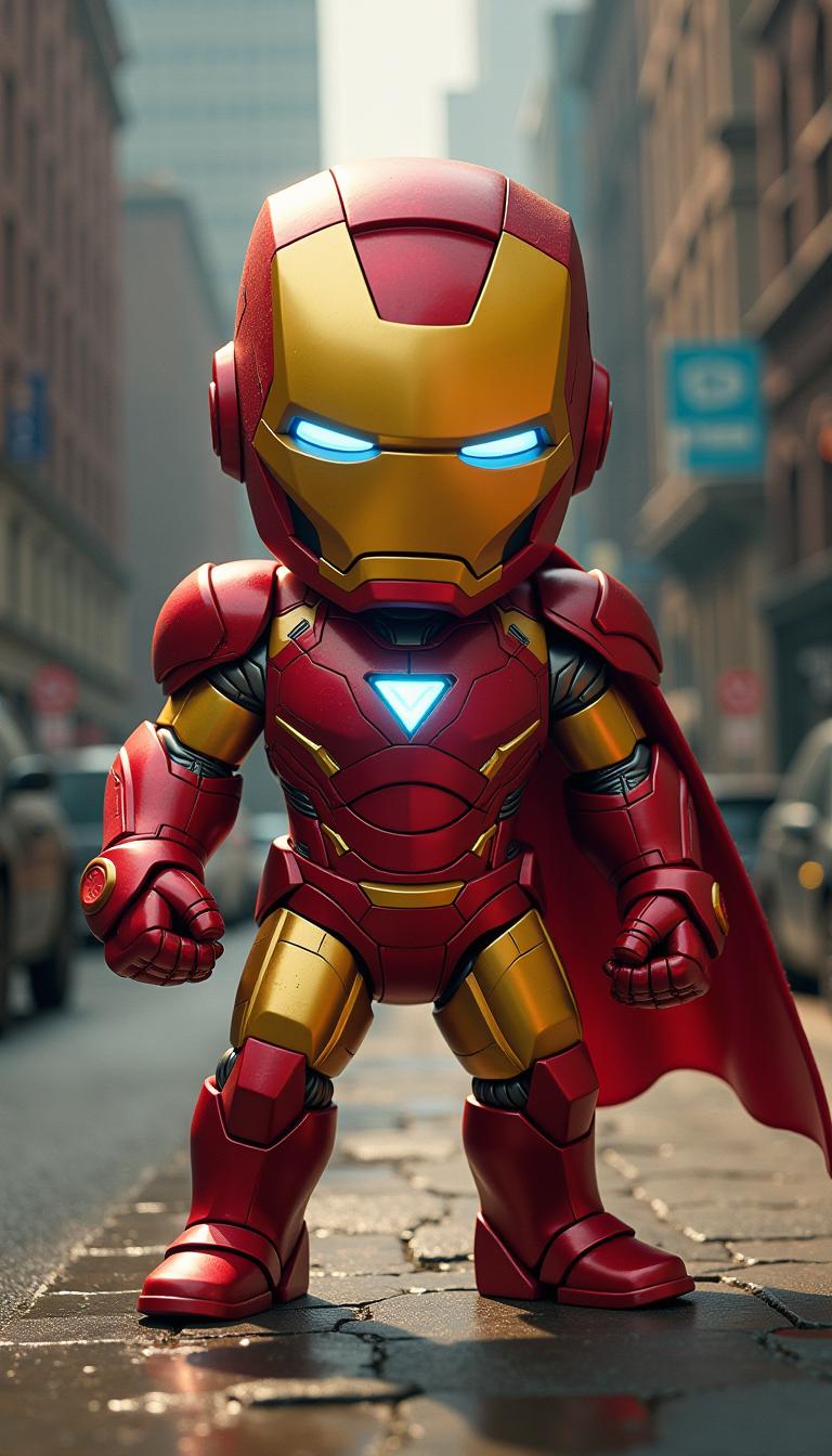Iron Baby fights crime!