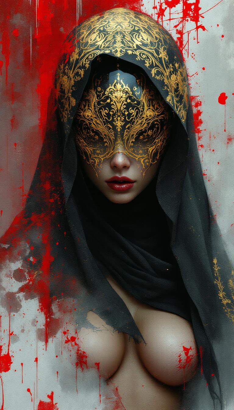 Create Stunning Glitch Art with PixelDojo's AI Tools example