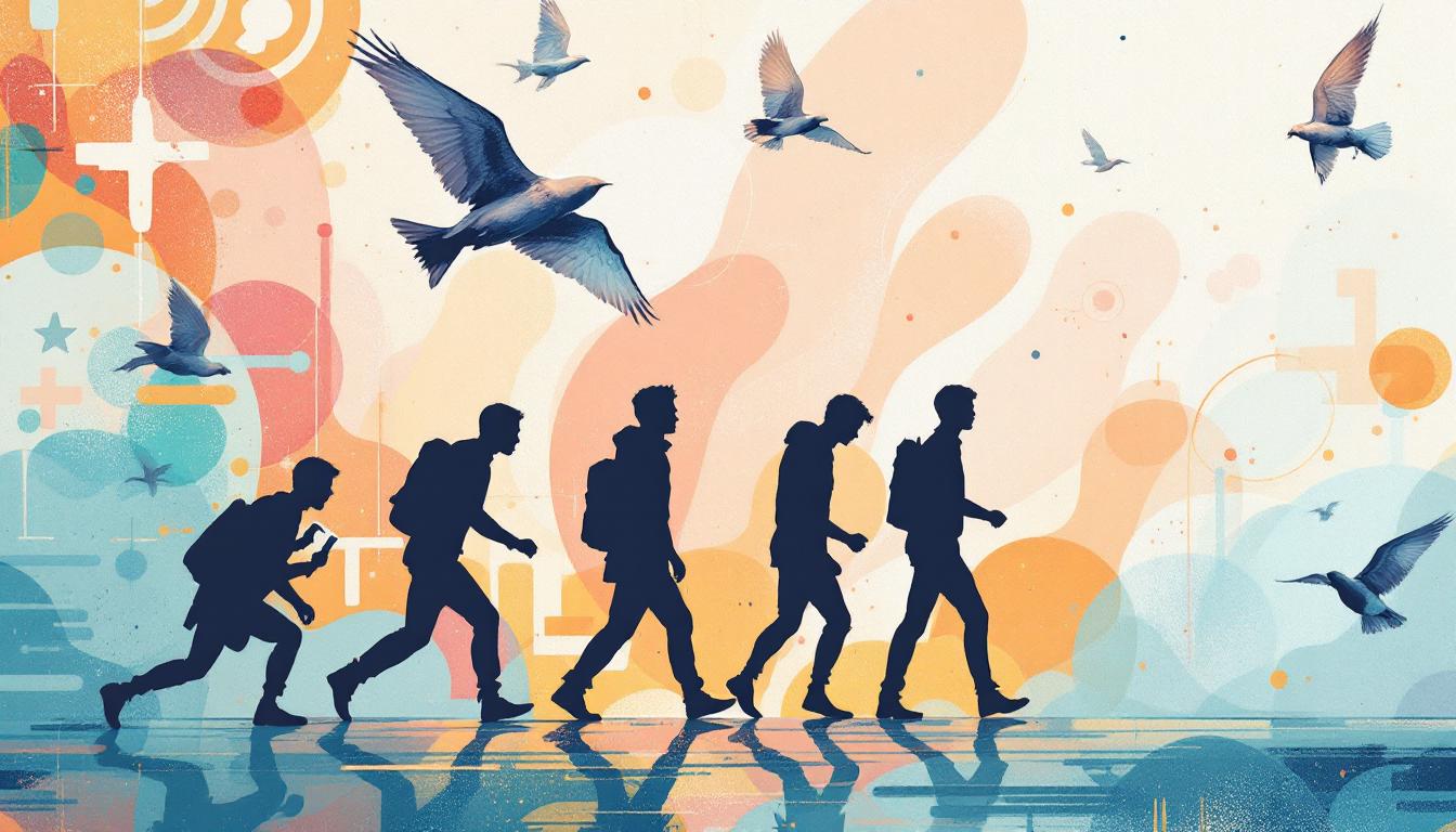 a photo of the evolution of an affiliate marketer
